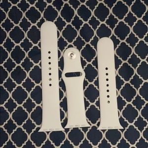 38mm white Apple Watch band